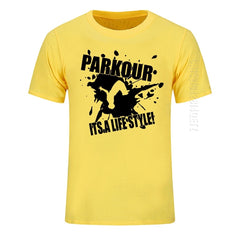 T-shirt Parkour « It’s a Lifestyle » en coton