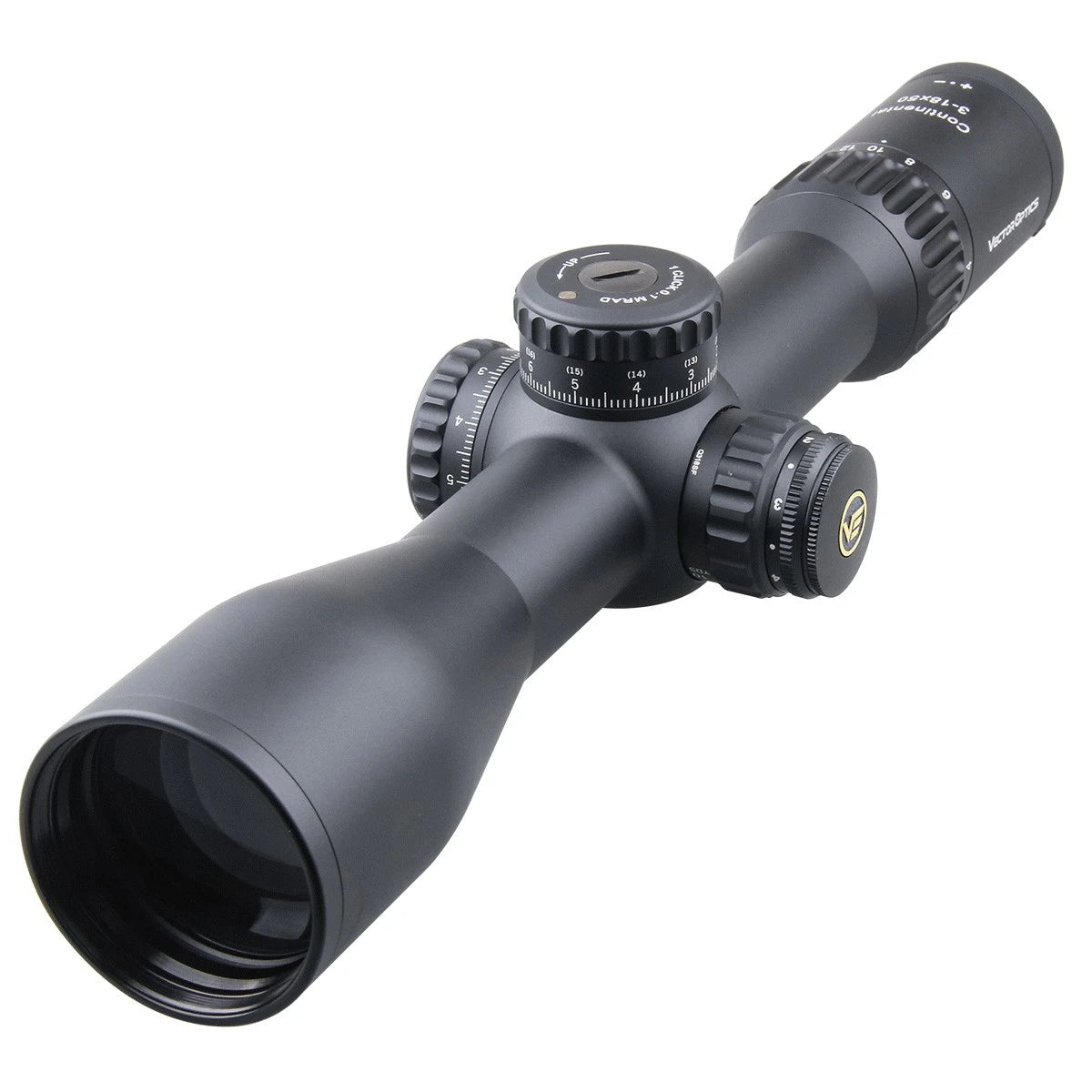 Lunette Continental FFP 34 mm – 1–6×28 à 5–30×56 – Vector Optics