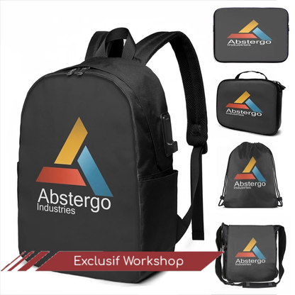 Sac à dos logo "Abstergo Industries" Assassin's creed