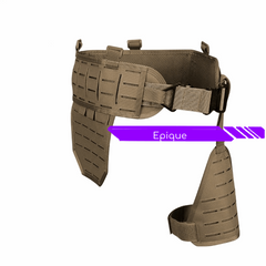 Ceinture de soutien rembourrée avec soutient de cuisse avec passant molle