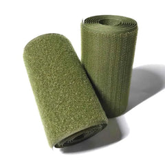 Bande auto-agrippante à coudre vert armée – 2 à 10 cm