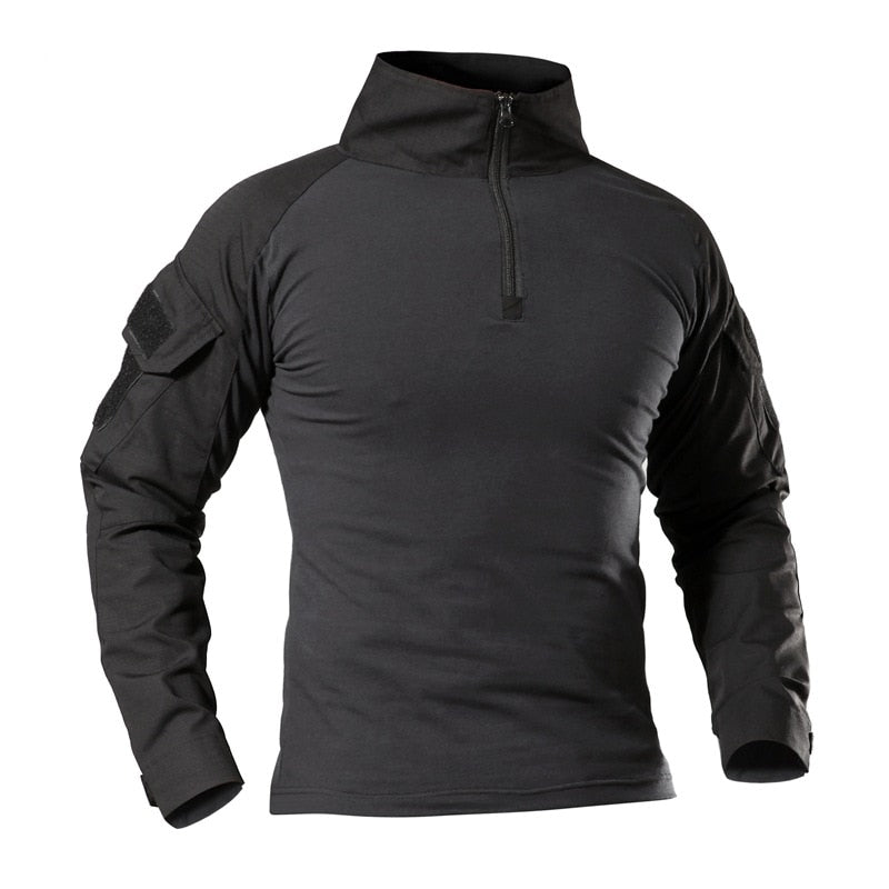 Combat Shirt tactique type UBAS – M à 5XL