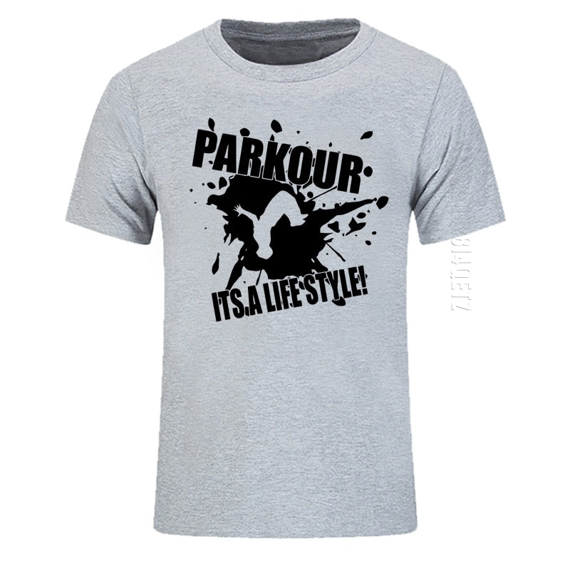 T-shirt Parkour « It’s a Lifestyle » en coton