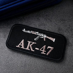 Patch brodé motif AK-47 thermocollant
