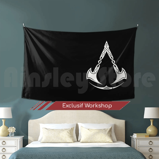 Tapisserie / drap logo Assassin's Creed Valhalla