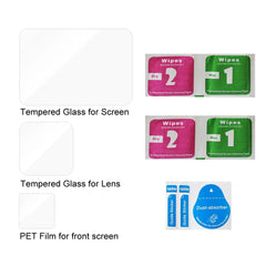 Protection écran et lentille en verre trempé pour GoPro Hero 8