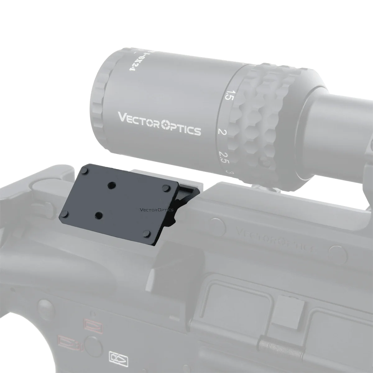 Monture décalée 45° Picatinny pour viseur point rouge – Vector Optics
