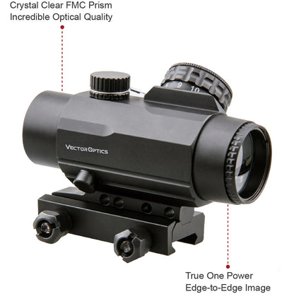 Lunette de visée prisme Calypos 1x30/3x32 - Vector Optics