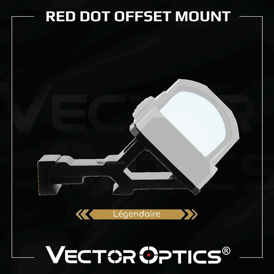 Monture décalée 45° Picatinny Vector Optics – visuel 1