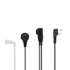 Oreillette PTT 2 broches pour radios Kenwood / Baofeng