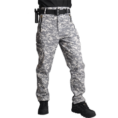 Pantalon cargo tactique multipoches doublé polaire – Plusieurs camouflages