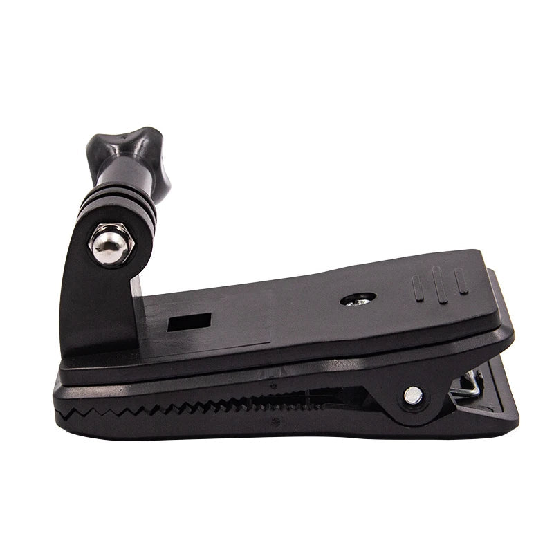 Clip rotatif 360° pour caméra d’action – sac, ceinture ou casquette