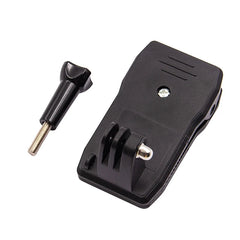 Clip rotatif 360° pour caméra d’action – sac, ceinture ou casquette