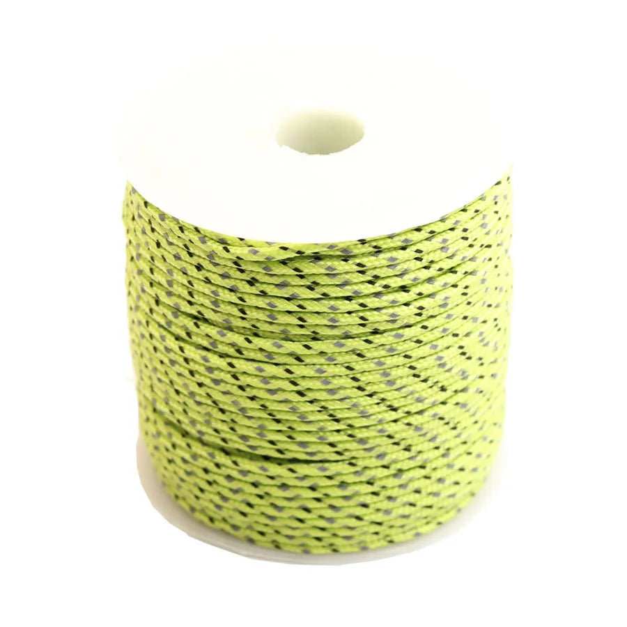 Paracorde réfléchissante 2 mm – 50 m, 3 brins