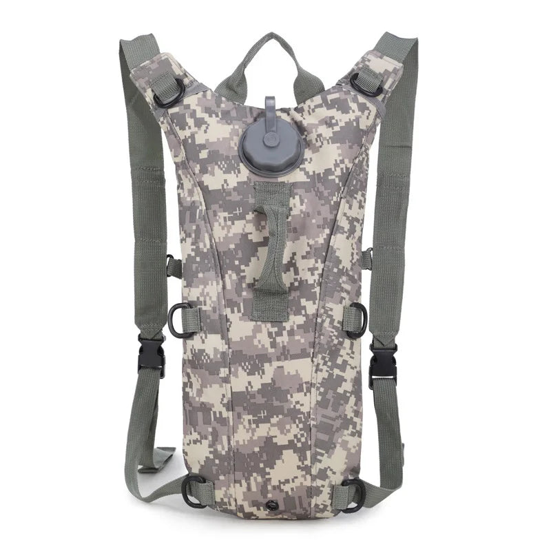 Sac d’hydratation tactique 3 L – plusieurs camouflages