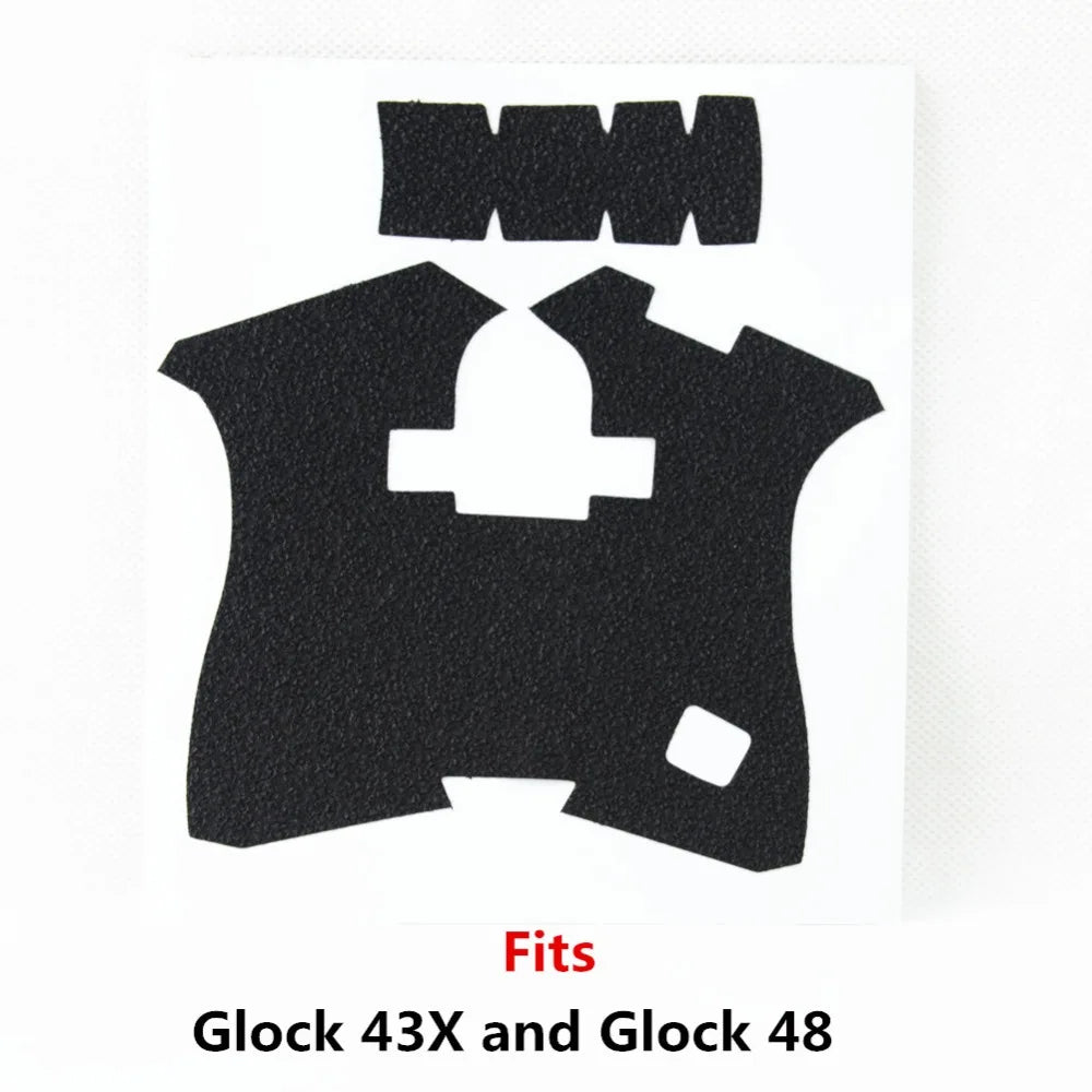 Grip adhésif antidérapant pour poignée type Glock – plusieurs modèles