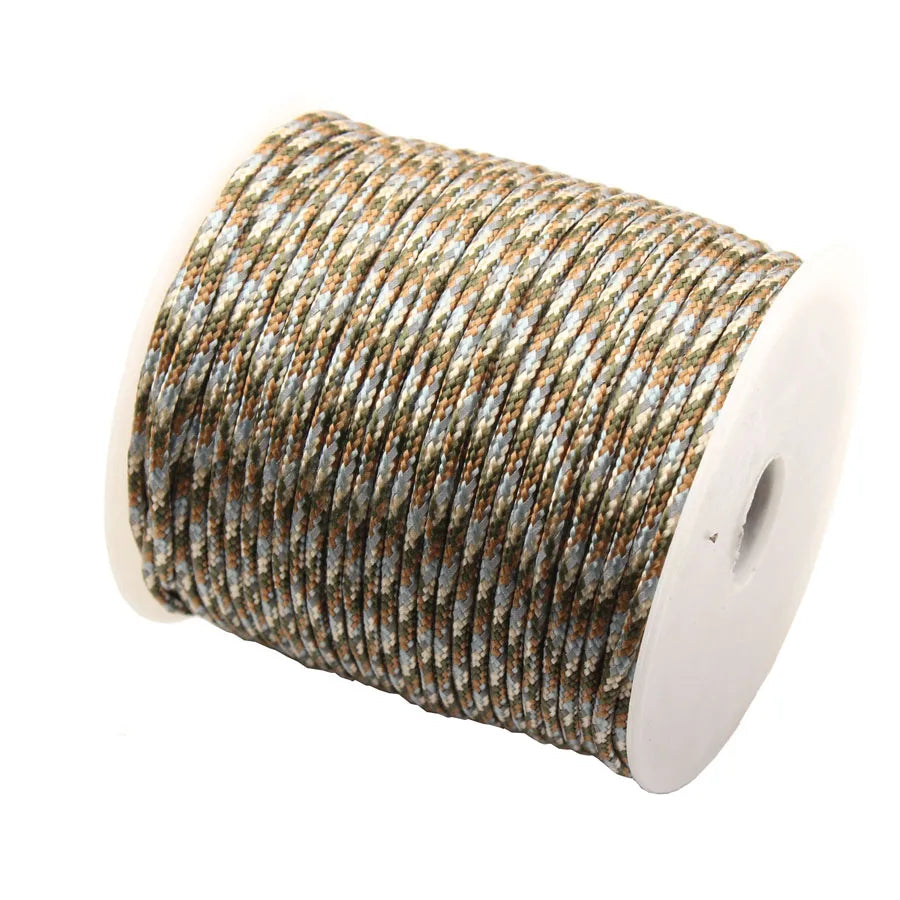 Paracorde réfléchissante 2 mm – 50 m, 3 brins