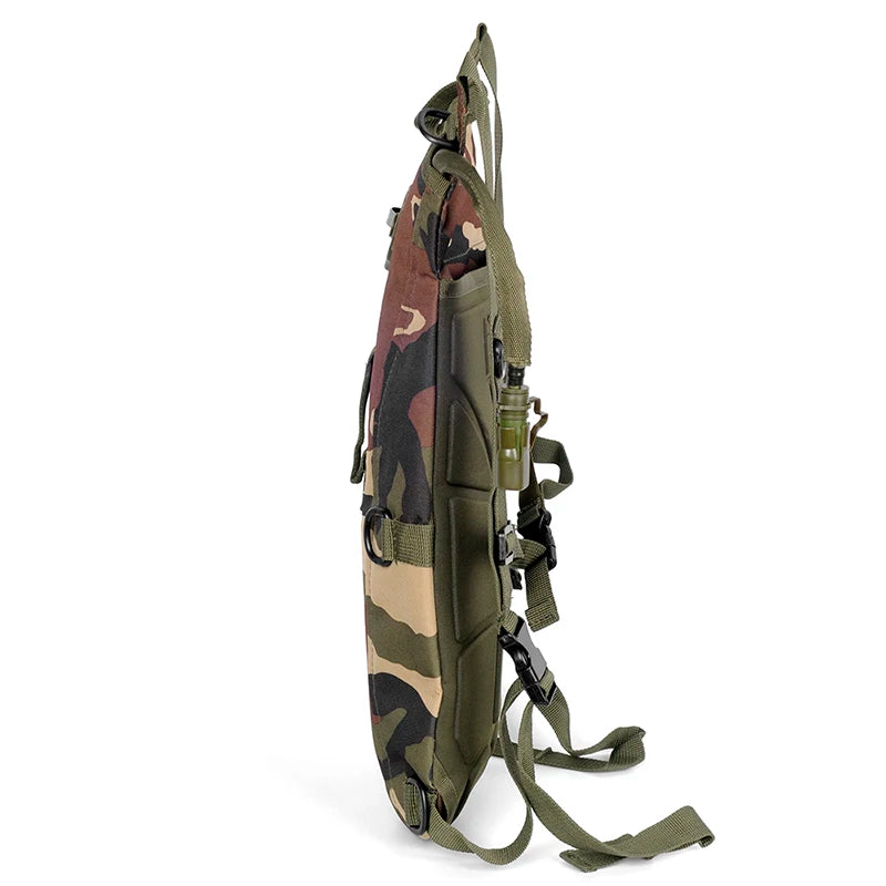 Sac d’hydratation tactique 3 L – plusieurs camouflages