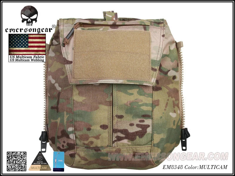 Panneau arrière Zip-On pour plate carrier – Emersongear