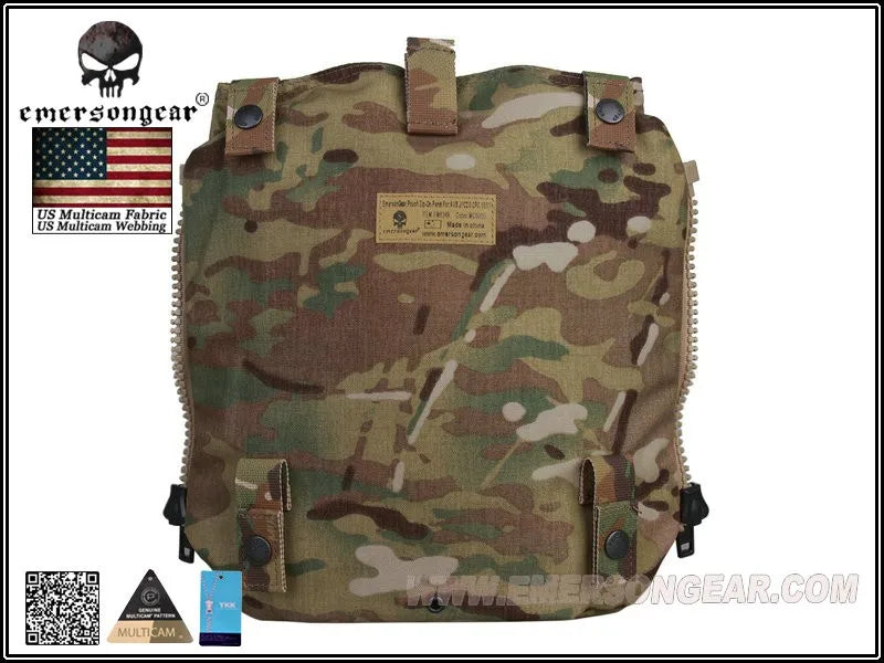 Panneau arrière Zip-On pour plate carrier – Emersongear