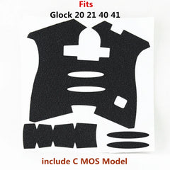 Grip adhésif antidérapant pour poignée type Glock – plusieurs modèles