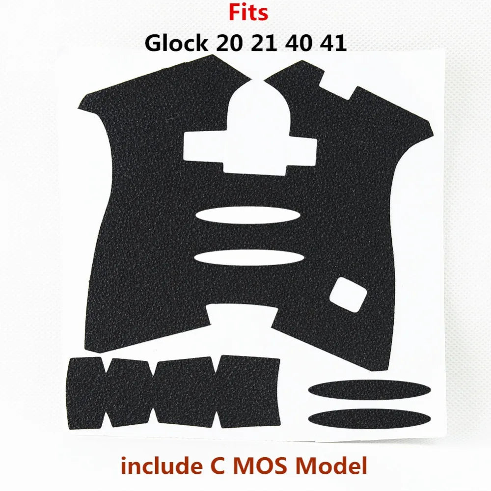 Grip adhésif antidérapant pour poignée type Glock – plusieurs modèles