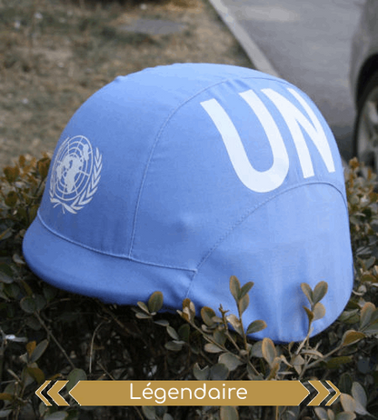 Housse de casque des forces de maintien de la paix des États-Unis - UNITED NATIONS