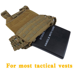 Plaque factice non balistique taille M pour gilet tactique