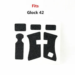 Grip adhésif antidérapant pour poignée type Glock – plusieurs modèles