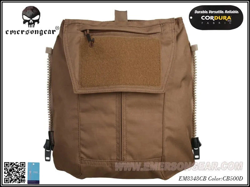 Panneau arrière Zip-On pour plate carrier – Emersongear