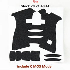 Grip adhésif antidérapant pour poignée type Glock – plusieurs modèles
