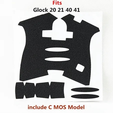 Grip adhésif antidérapant pour poignée type Glock – plusieurs modèles