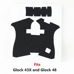 Grip adhésif antidérapant pour poignée type Glock – plusieurs modèles