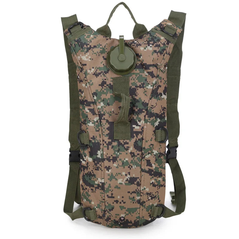 Sac d’hydratation tactique 3 L – plusieurs camouflages