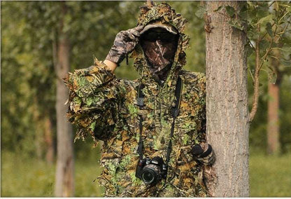 Ghillie, tenue de camouflage, feuilles d'érable