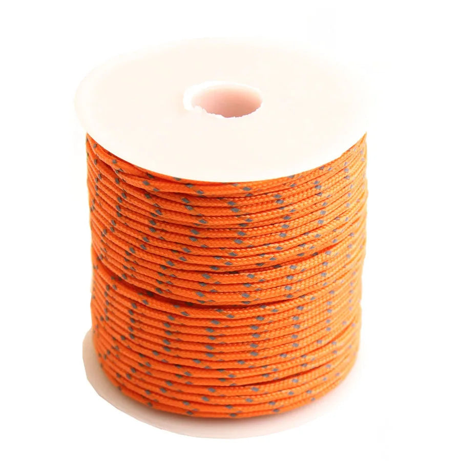 Paracorde réfléchissante 2 mm – 50 m, 3 brins