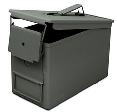 Boîte métallique de rangement pour batteries LiPo – 25,5 × 9 × 17 cm