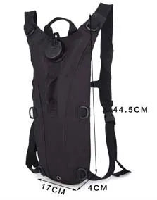 Sac d’hydratation tactique 3 L – plusieurs camouflages