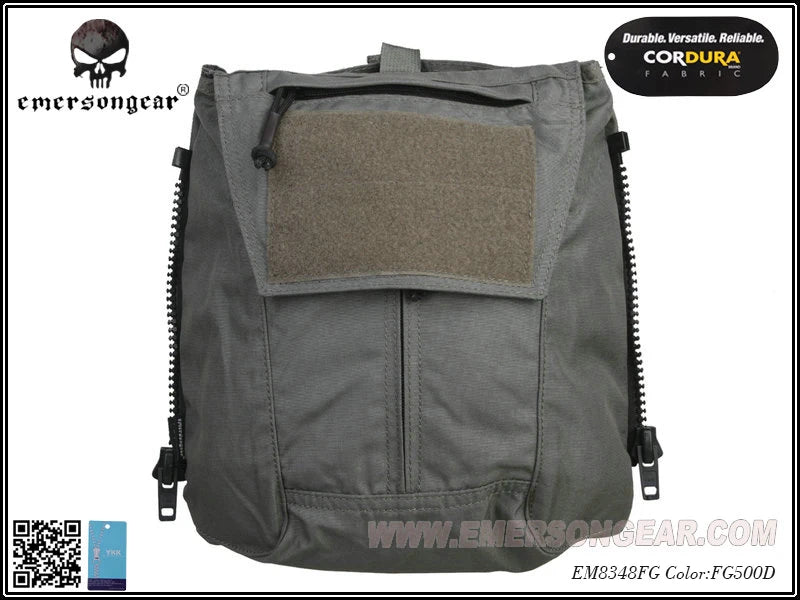 Panneau arrière Zip-On pour plate carrier – Emersongear