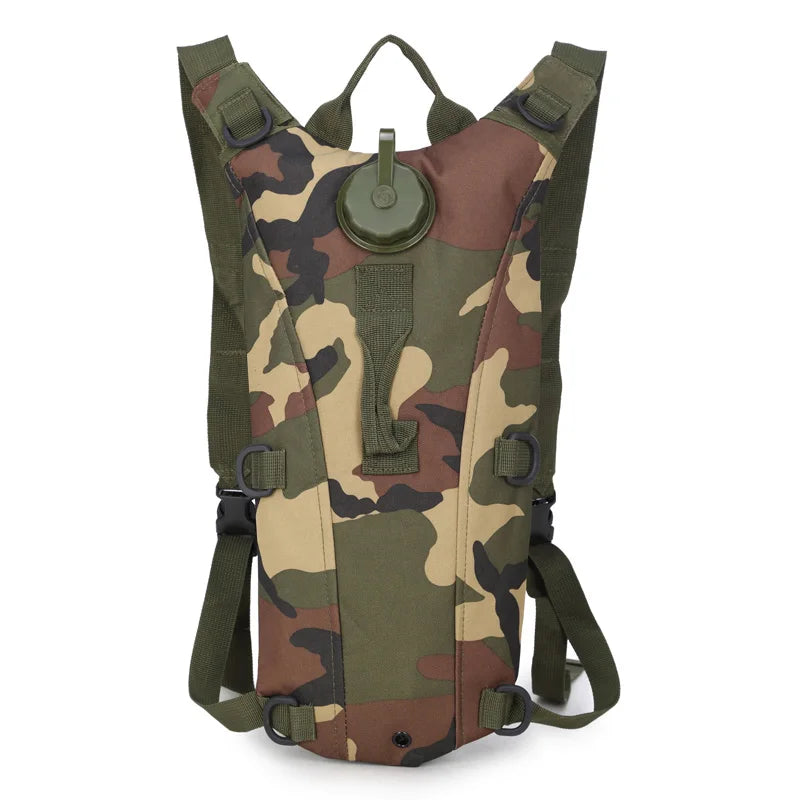 Sac d’hydratation tactique 3 L – plusieurs camouflages