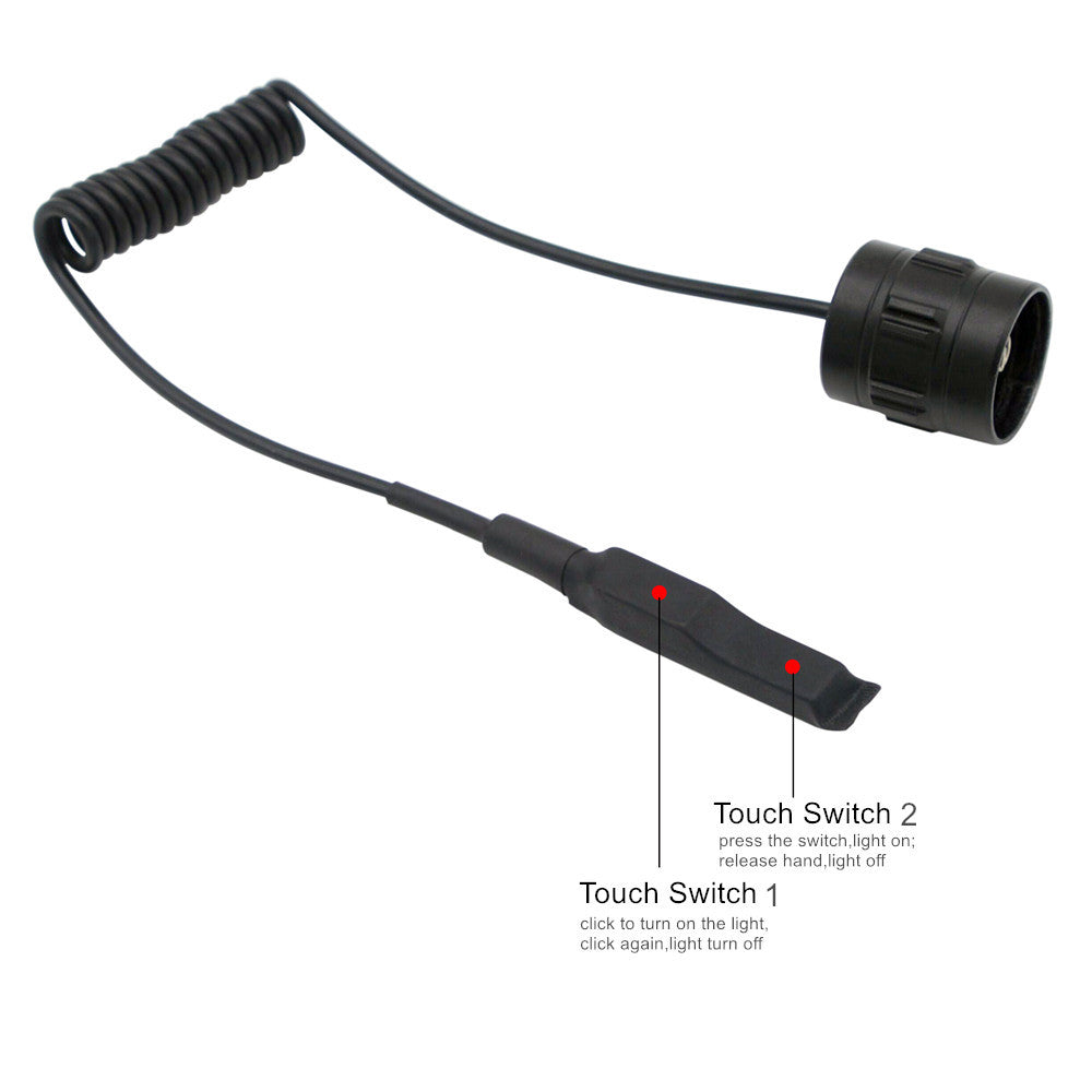 Lampe LED rechargeable USB avec montage Picatinny