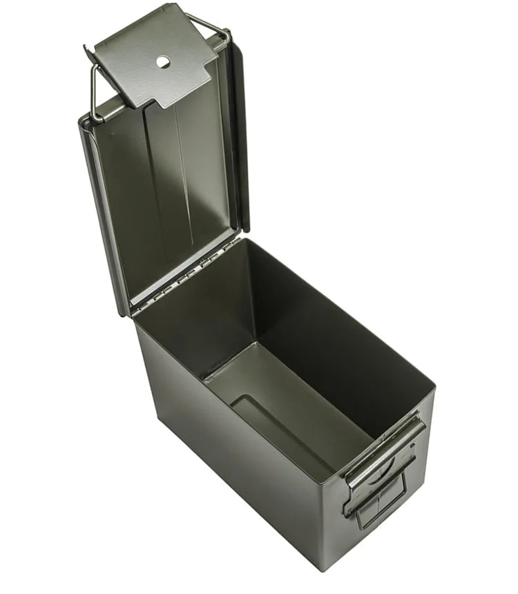Boîte métallique de rangement pour batteries LiPo – 25,5 × 9 × 17 cm