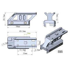 Monture Picatinny pour viseurs Maverick et Scrapper – Vector Optics
