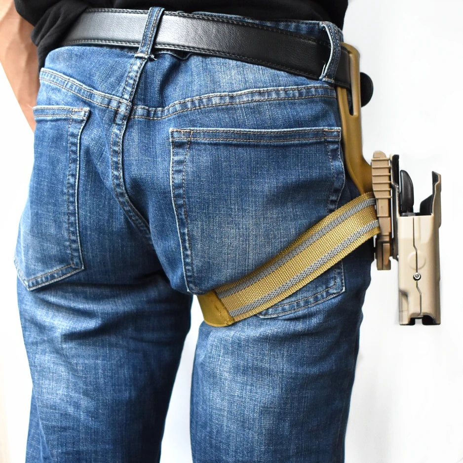 Sangle de cuisse pour plateforme holster QLS – Airsoft