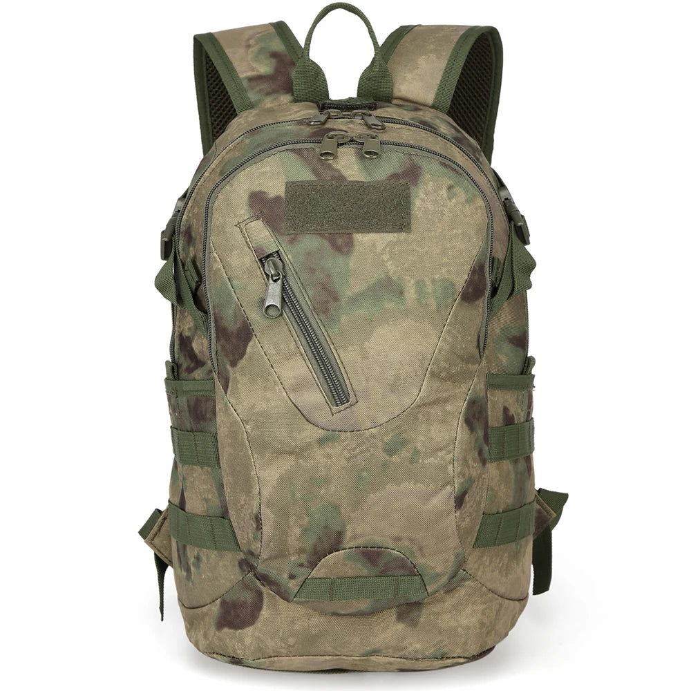 Sac à dos tactique camouflage 20–35 L – plusieurs motifs