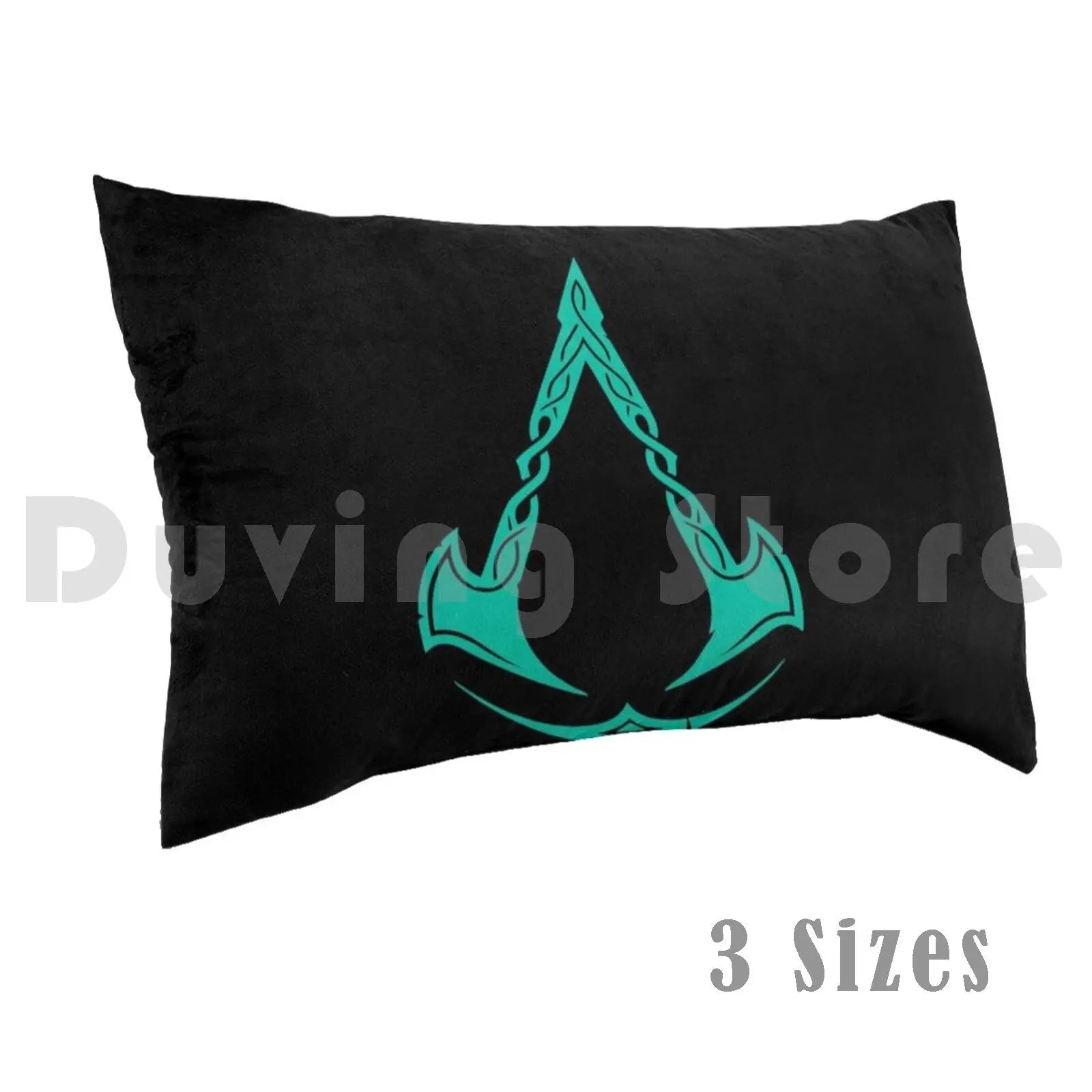 Taie d’oreiller logo Assassin’s Creed Valhalla – 3 tailles