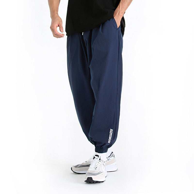 Pantalon de sport baggy à cordon