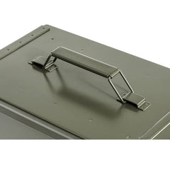 Boîte métallique de rangement pour batteries LiPo – 25,5 × 9 × 17 cm
