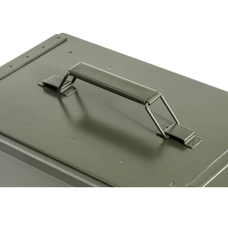 Boîte métallique de rangement pour batteries LiPo – 25,5 × 9 × 17 cm