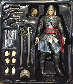 Figurine articulée Connor ou Edward Kenway 28 cm